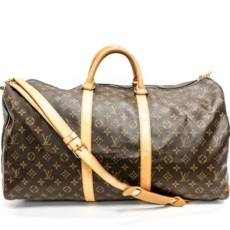 lv keepall 55 bandouliere|louis vuitton keepall monogram.